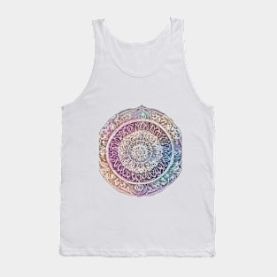 Ethereal Gradient Mandala Artwork No. 768 Tank Top